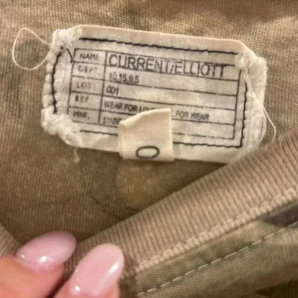 Current/Elliot Camo Top Pre Loved Size 0 - Picture 2 of 3